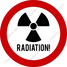 Radiation Warning Sign