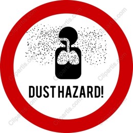 Dust Hazard Warning