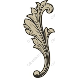 Elegant Ornamental Leaf