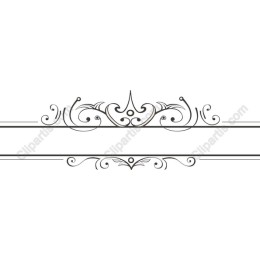 Elegant Floral Ornate Border