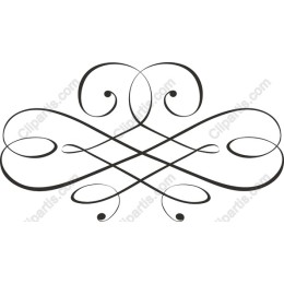 Elegant Flourish Ornament