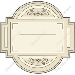 Elegant Vintage Label