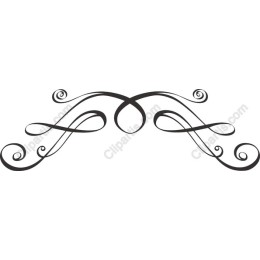 Elegant Decorative Flourish Clipart