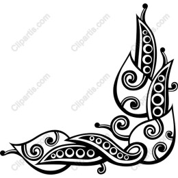 Elegant Black and White Decorative Corner