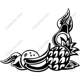 Tropical Fruits - Pineapple, Banana, and Lemon