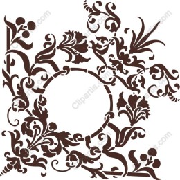 Elegant Floral Frame