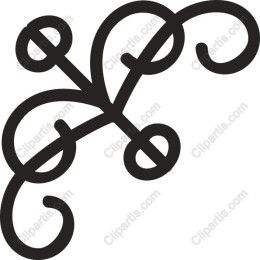 Elegant Swirl Decorative