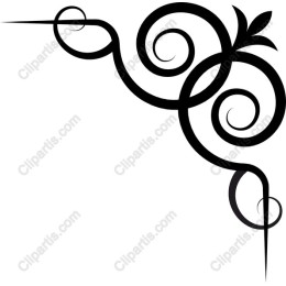 Elegant Black Decorative Corner
