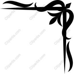 Elegant Floral Corner Ornament
