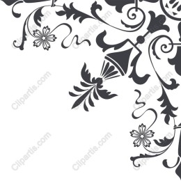 Elegant Floral Ornament