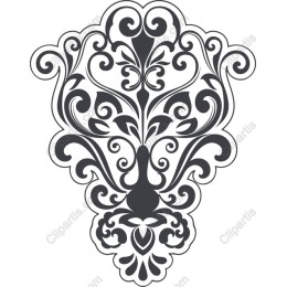 Vintage Floral Ornament