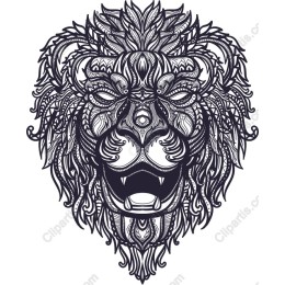 Majestic Lion Head