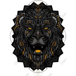 Majestic Lion Head