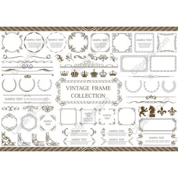 Vintage Frame Collection - Elegant Decorative