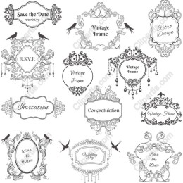 Vintage Elegance Frame Set