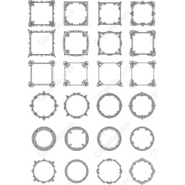 Vintage Decorative Frame Bundle