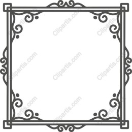 Decorative Scroll Frame