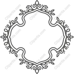 Ornate Floral Frame