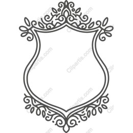 Elegant Ornate Shield