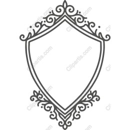 Elegant Ornate Shield