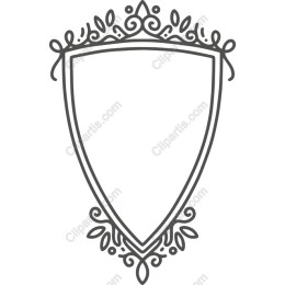 Ornate Vintage Shield