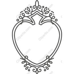 Ornate Heart Frame