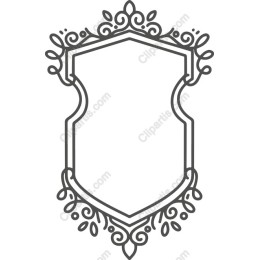 Ornamental Shield Frame
