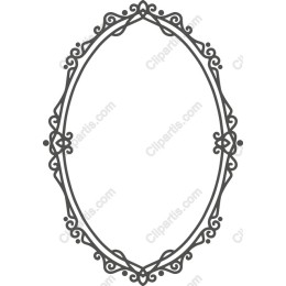 Vintage Ornate Frame