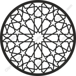 Intricate Star-Patterned