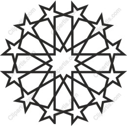 Intricate Geometric Star