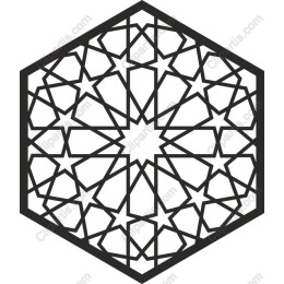Hexagonal Star Pattern