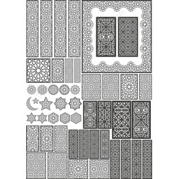 Ornamental Elegance: Intricate Set
