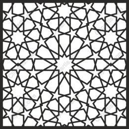 Geometric Star Pattern