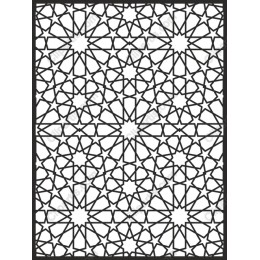 Moroccan Star Geometric Pattern