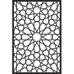 Intricate Geometric Star