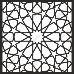 Geometric Star Pattern