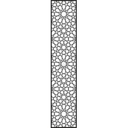 Elegant Vertical Geometric Pattern