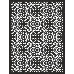 Ornate Black and White Pattern
