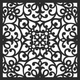 Elegant Swirl Mandala