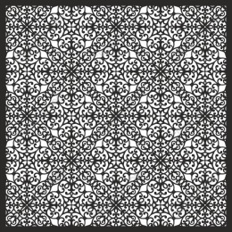 Black Floral Pattern