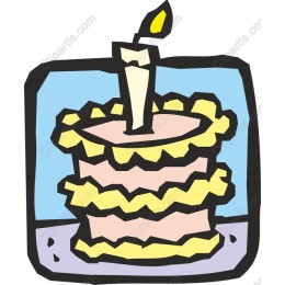 Playful Birthday Cake