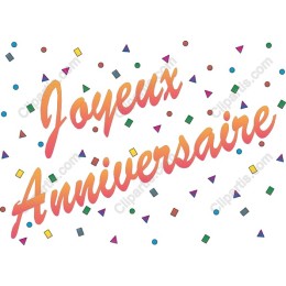 Joyeux Anniversaire Birthday Celebration