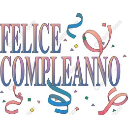 Felice Compleanno Birthday Celebration