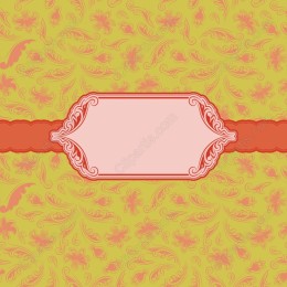 Vintage Floral Decorative Background