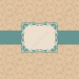 Vintage Floral Frame