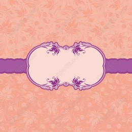 Vintage Floral Frame