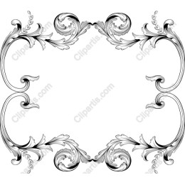 Elegant Floral Frame