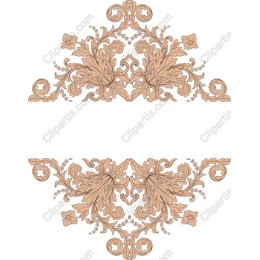 Elegant Floral Ornament