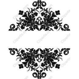Elegant Black Floral