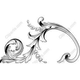 Elegant Ornate Swirl